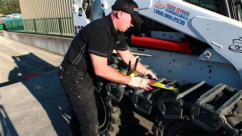 youtube skid loader installation